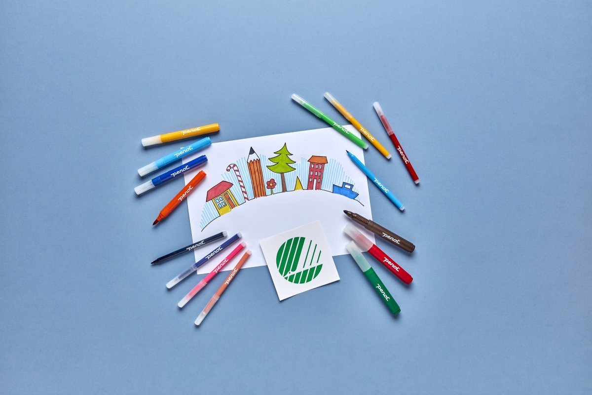 Tuschpennor Penol F 20 färger