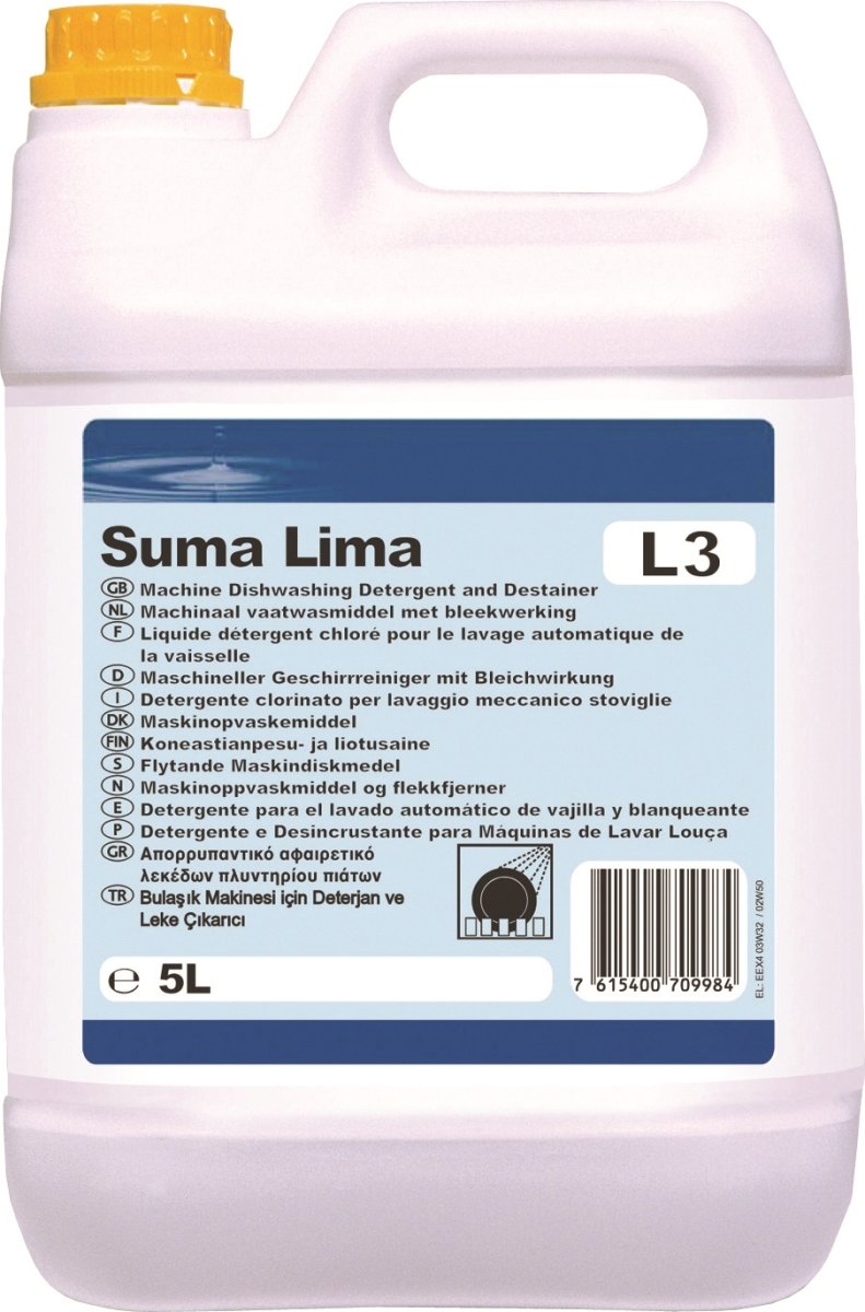 Suma Lima L3 Industritvättmedel, 5 liter