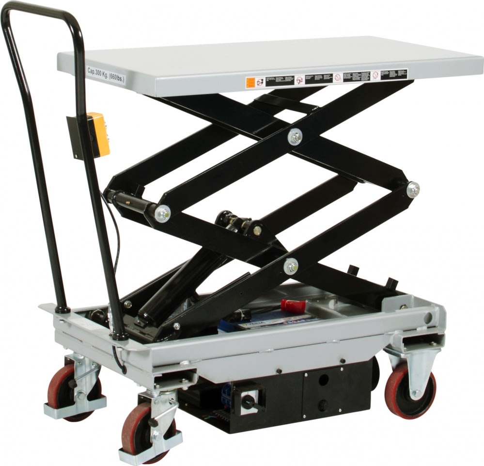 Mobilt elektriskt lyftbord, 300 kg