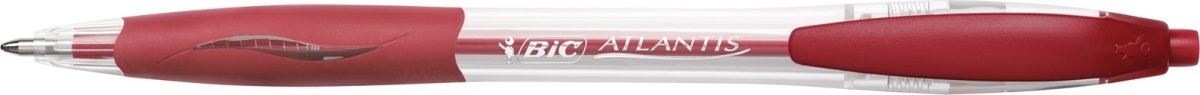 BiC Atlantis Classic kulspetspenna | M | Röd