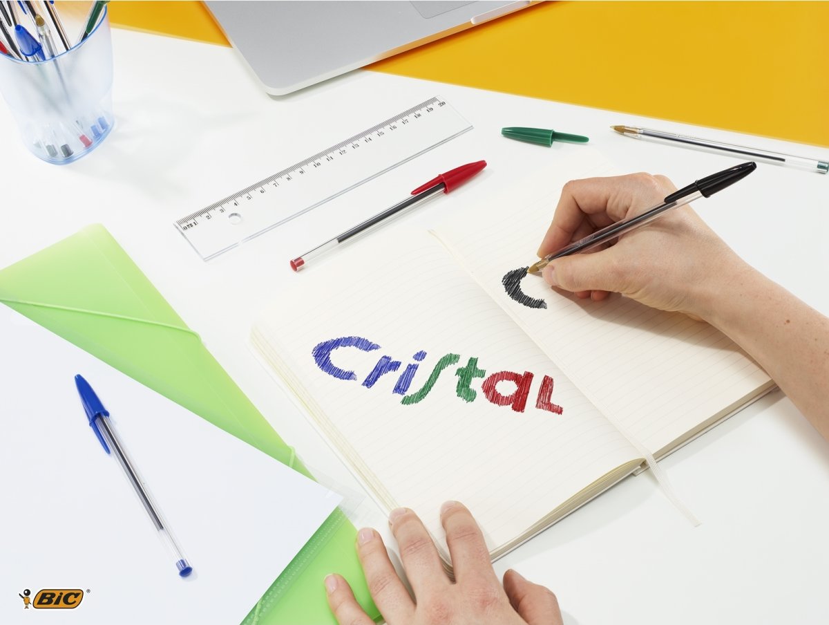 BiC Cristal Original kulspetspenna, Blå, Valuepack