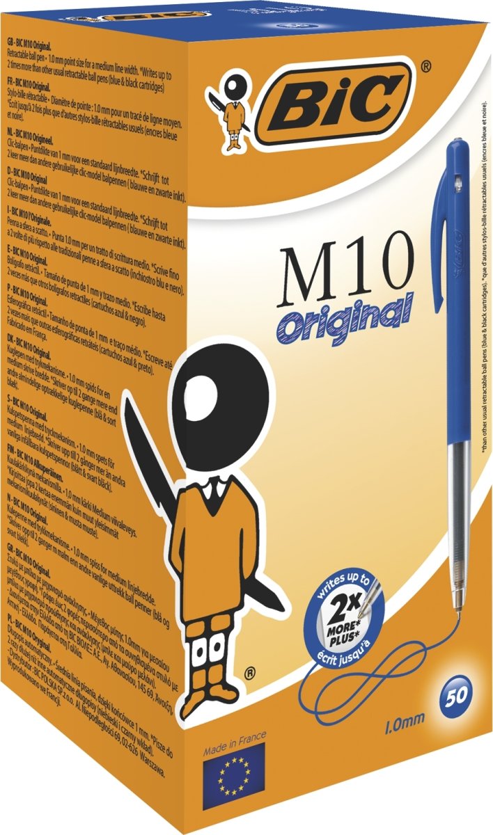 BiC M10 Original kulspetspenna | M | Blå