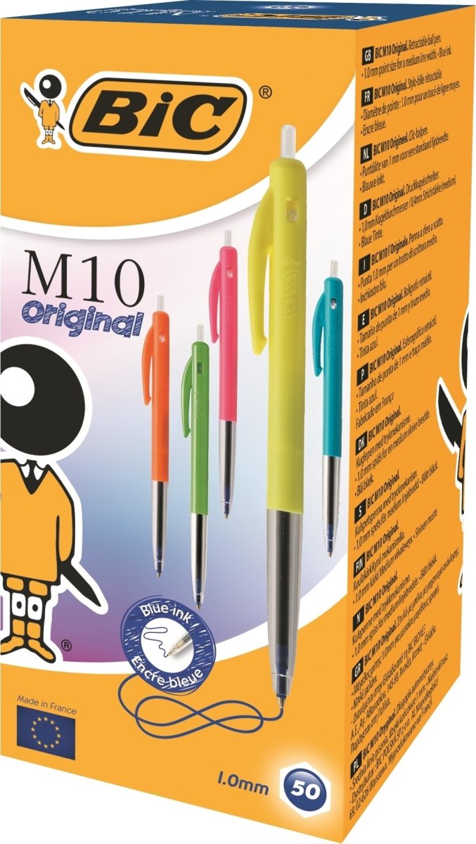BiC M10 Original Ultracolours kulspetspenna, M Blå