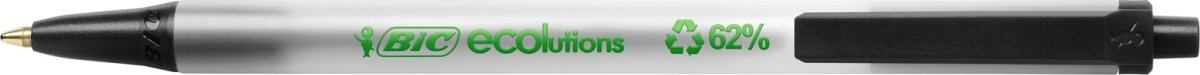 BiC Ecolutions Clic Stic Kulspetspenna | Svart