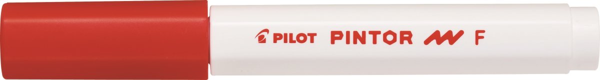 Pilot Pintor märkpenna | F | Röd