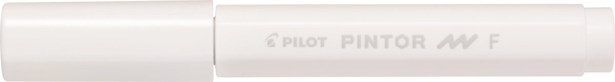 Pilot Pintor Märkpenna | F | 1 mm | Vit