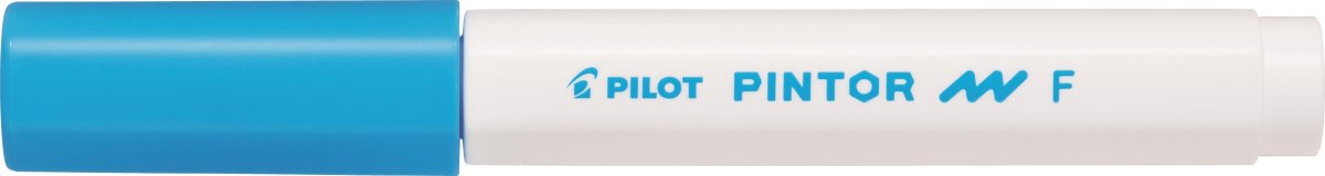 Pilot Pintor märkpenna | F | Ljusblå