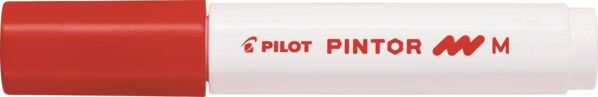 Pilot Pintor märkpenna | M | Röd