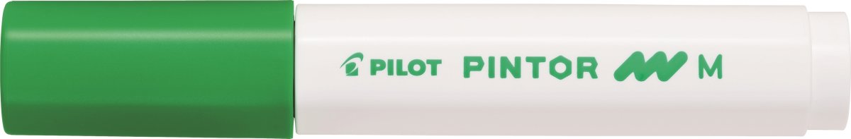 Pilot Pintor märkpenna | M | Ljusgrön