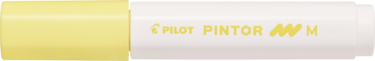 Pilot Pintor märkpenna | M | Pastellgul