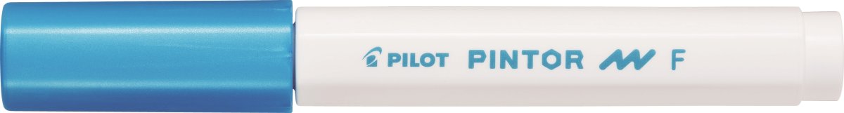 Pilot Pintor Märkpenna | F | 1 mm | Metallicblå