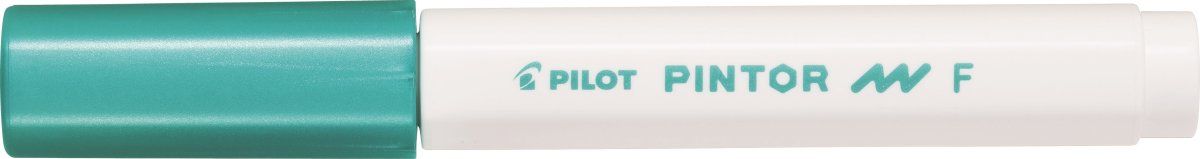 Pilot Pintor märkpenna | F | Grönmetallic
