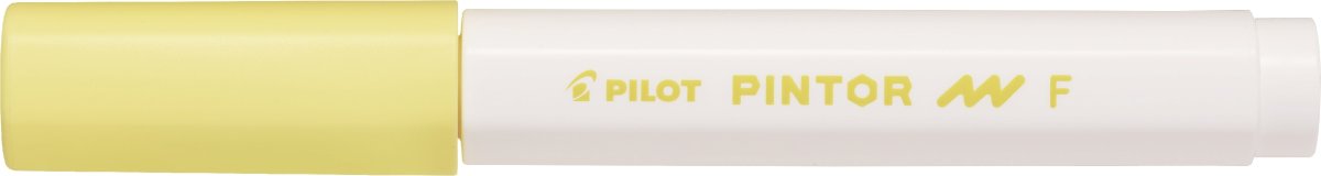Pilot Pintor märkpenna | F | Pastellgul