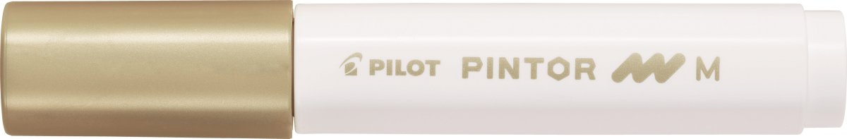 Pilot Pintor Märkpenna | M | 1,4 mm | Guld