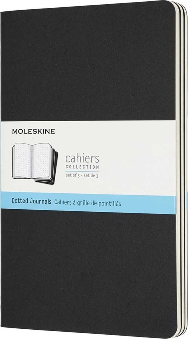 Anteckningsbok Moleskine Cahier L Svart