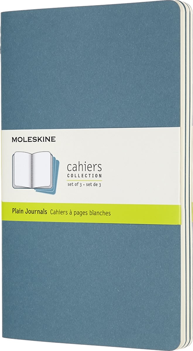 Anteckningsbok Moleskine Cahier L Blå