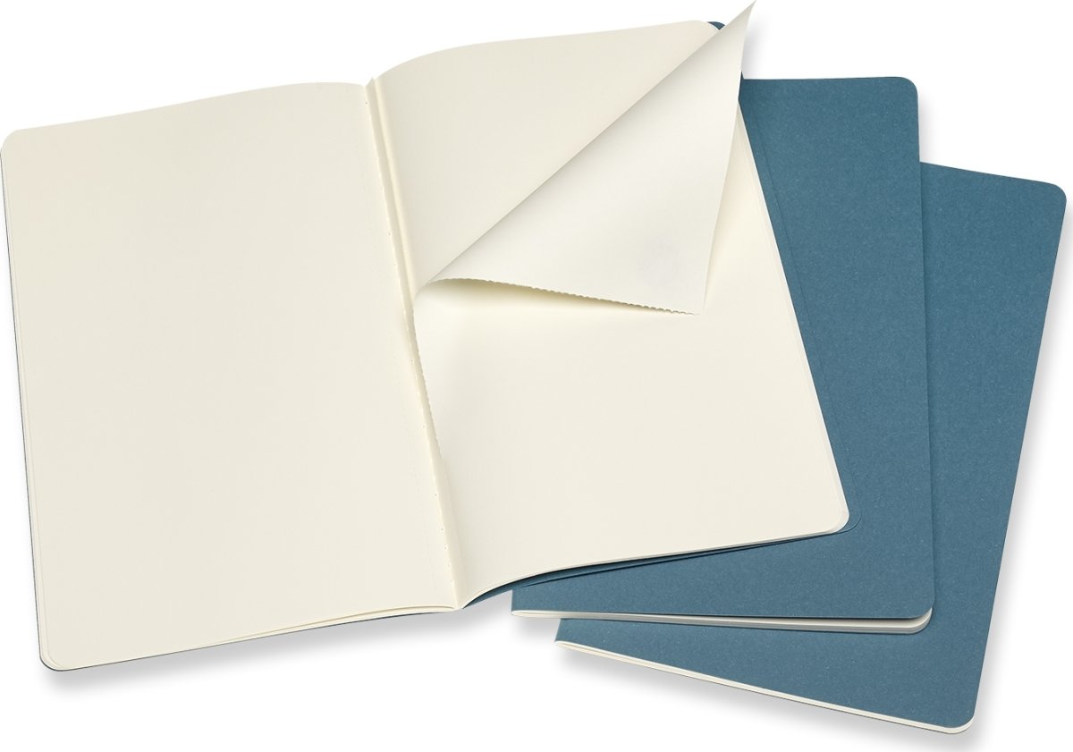 Anteckningsbok Moleskine Cahier L Blå