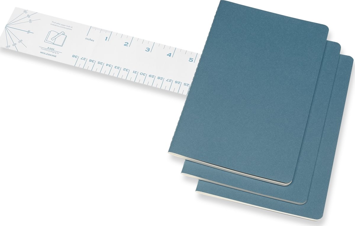 Anteckningsbok Moleskine Cahier L Blå