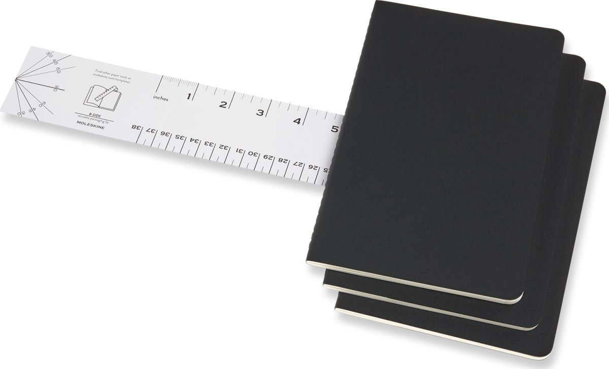 Anteckningsbok Moleskine Cahier L Svart