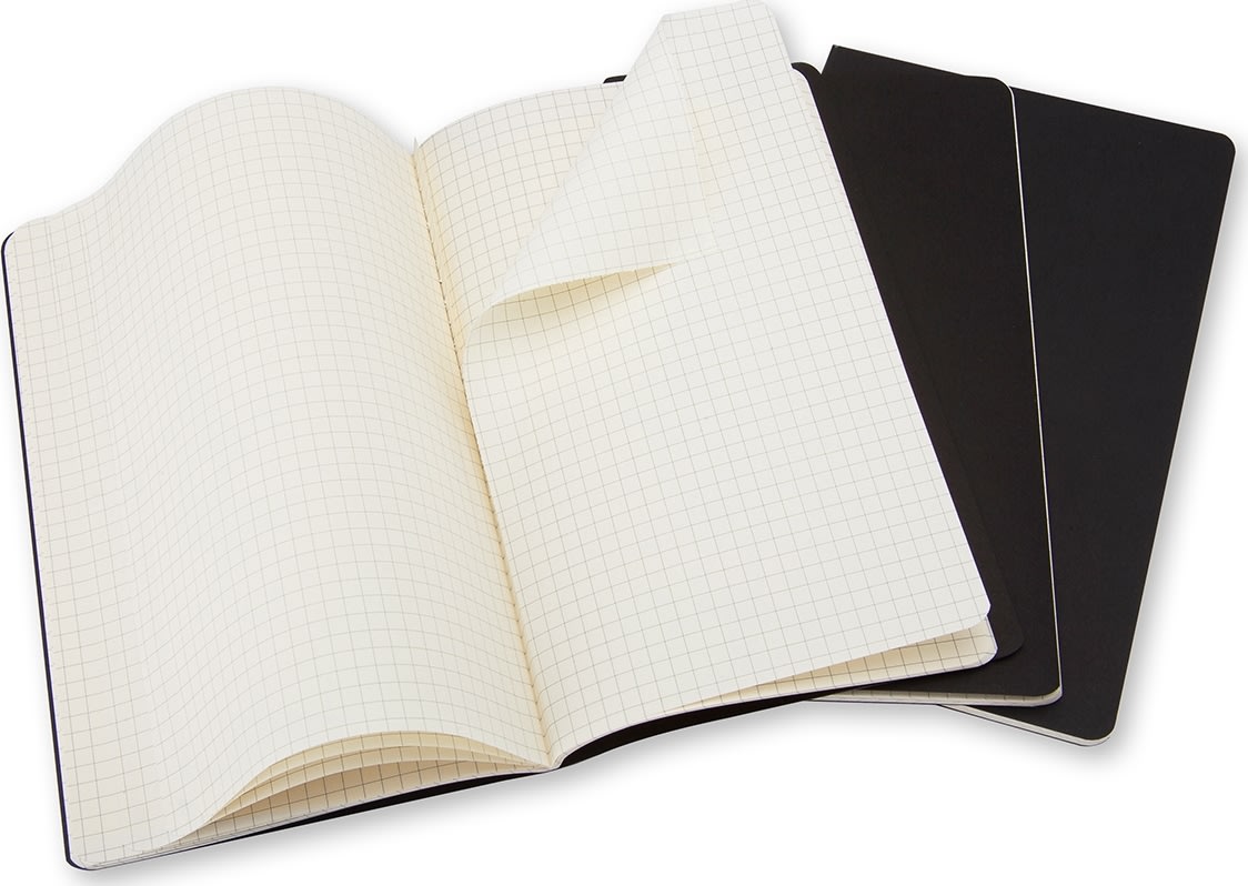 Anteckningsbok Moleskine Cahier L Svart