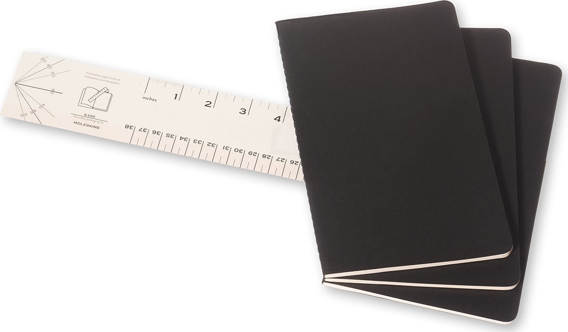 Anteckningsbok Moleskine Cahier L Svart