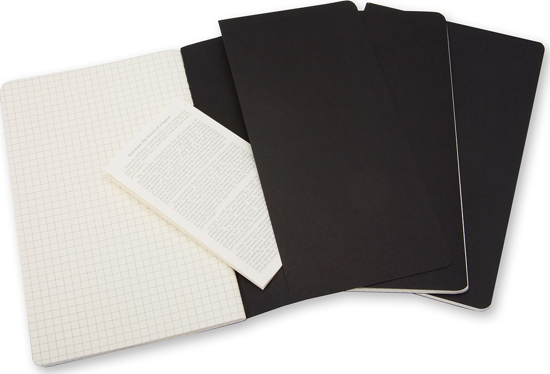 Anteckningsbok Moleskine Cahier L Svart