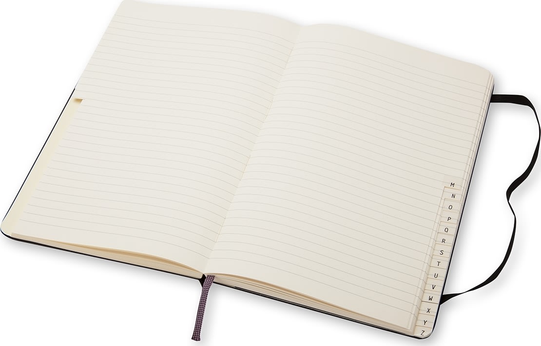 Adressbok Moleskine L Svart