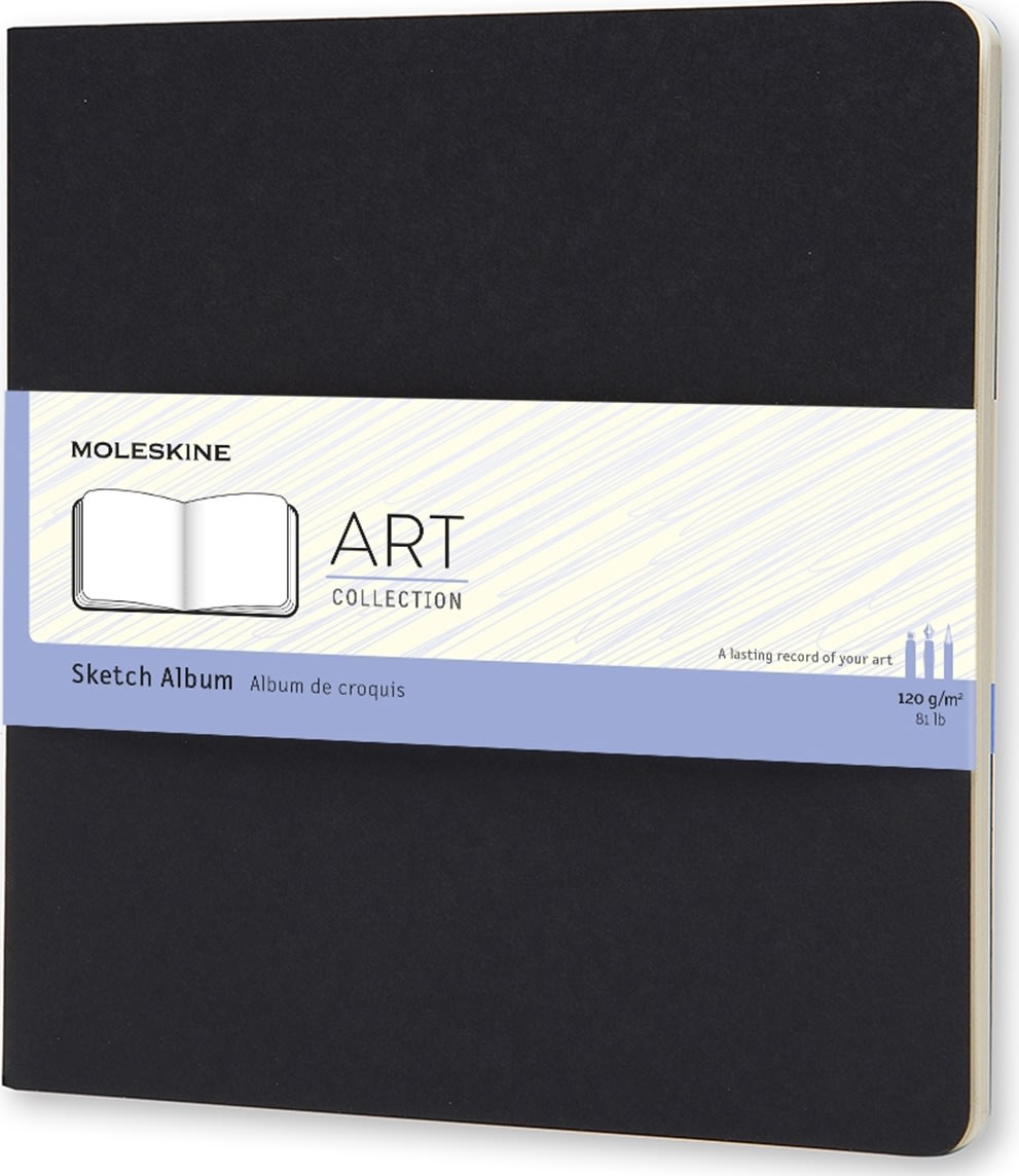 Moleskine Art Sketch Album 19x19 cm Svart