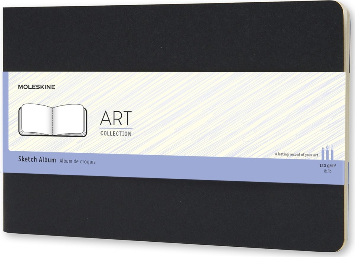 Moleskine Art Sketch Album L Svart