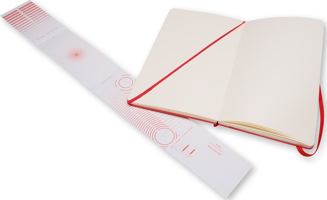 Moleskine Art Sketch Bok L Röd