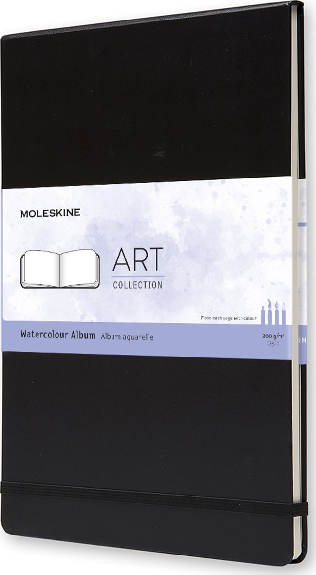 Moleskine Art Akvarel Album A4 Svart