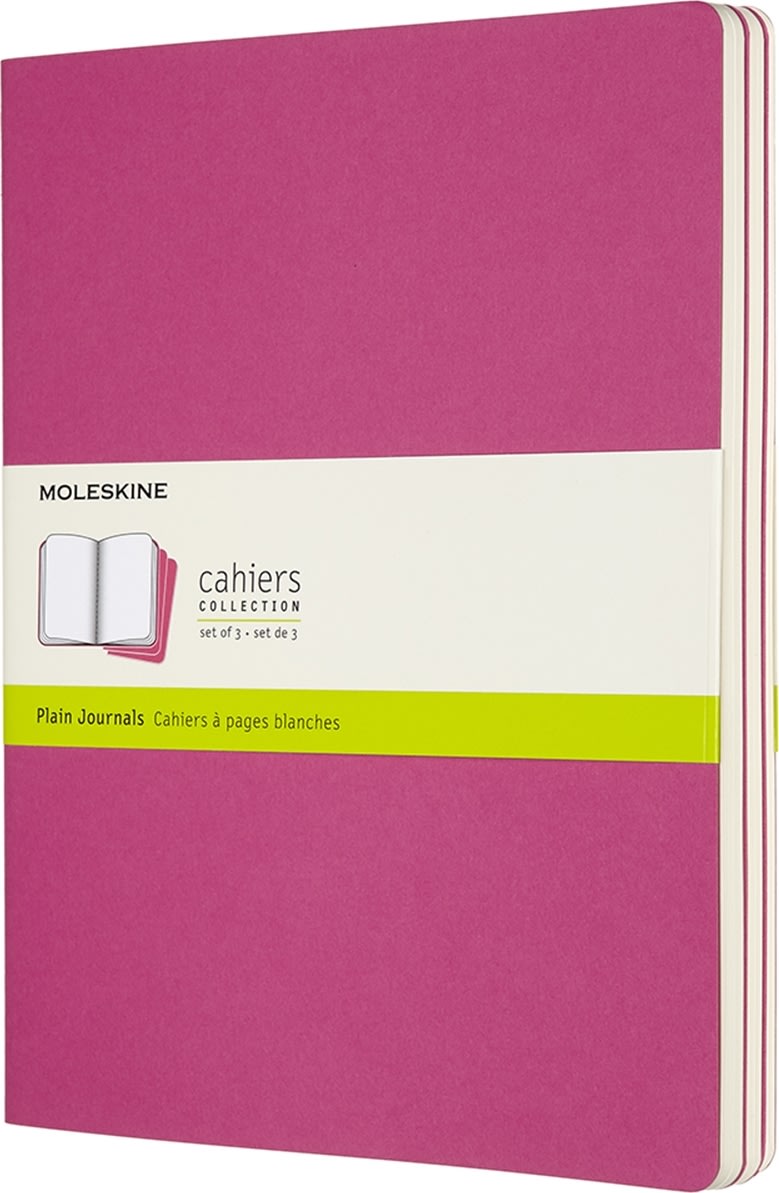 Anteckningsbok Moleskine Cahier XL Rosa
