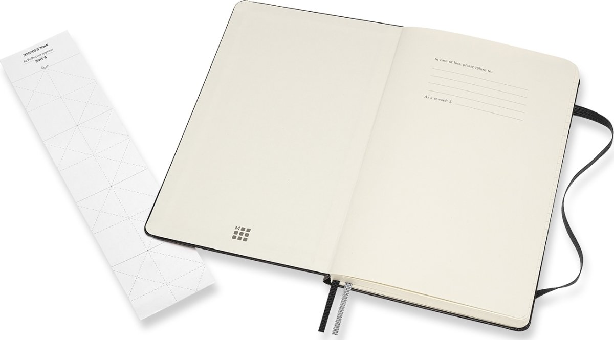 Anteckningsbok Moleskine Art Bullet L Svart