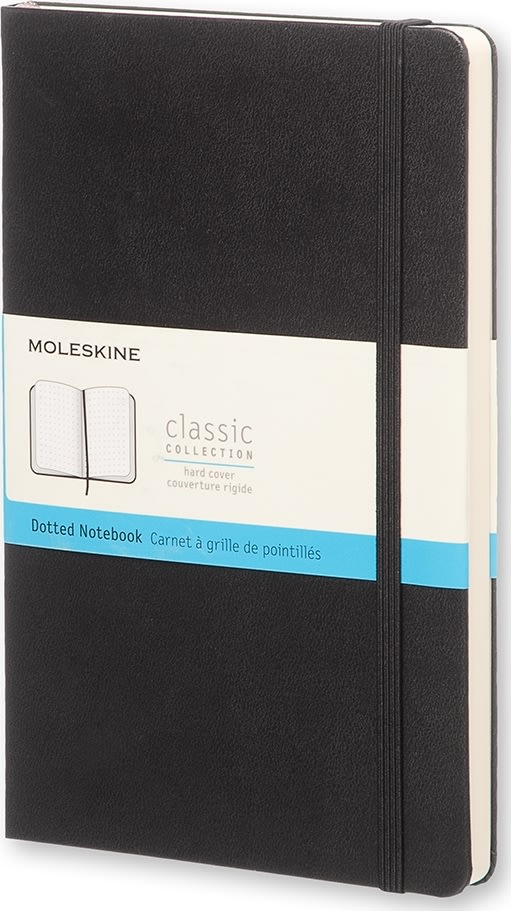 Notebook Moleskine Clas Anteckningsbok L Svart