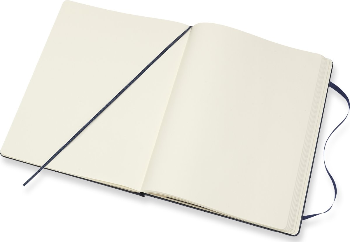Notebook Moleskine Classic Anteckningsbok XL Blå