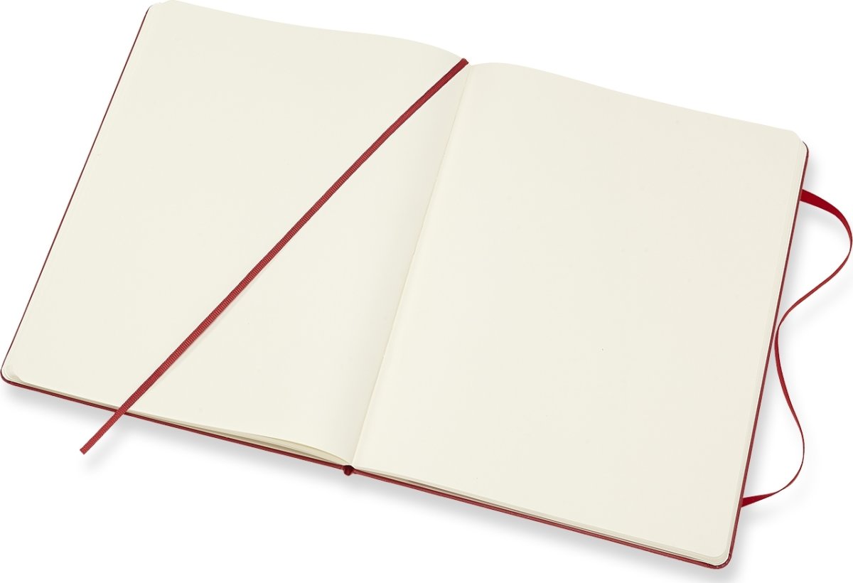 Notebook Moleskine Classic Anteckningsbok XL Röd