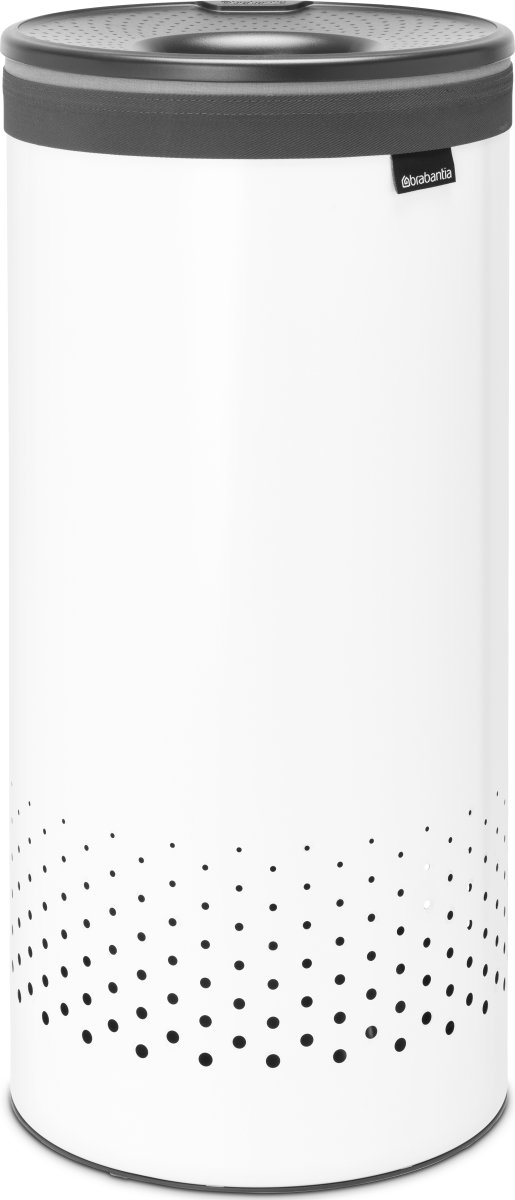 Tvättkorg Brabantia, 35 L, Vit