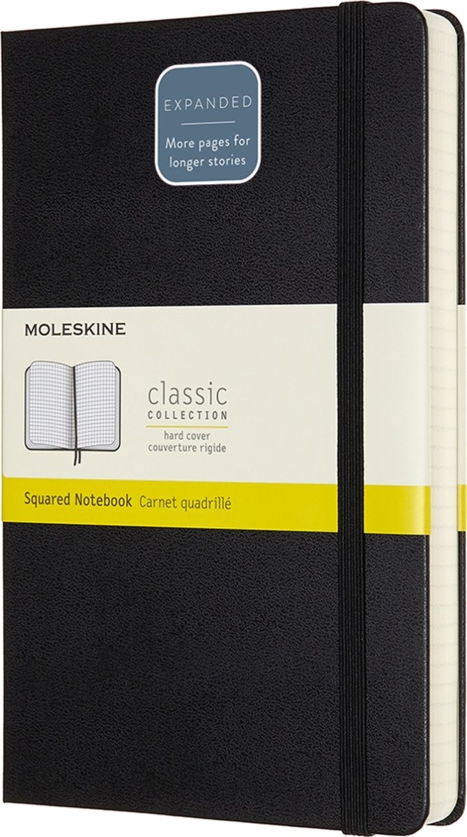 Notebook Moleskine Classic Anteckningsbok Svart