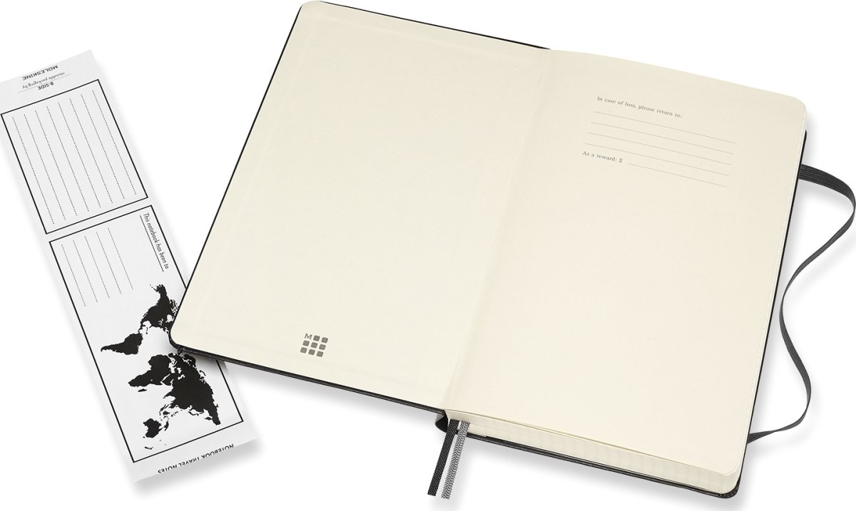 Notebook Moleskine Classic Anteckningsbok Svart