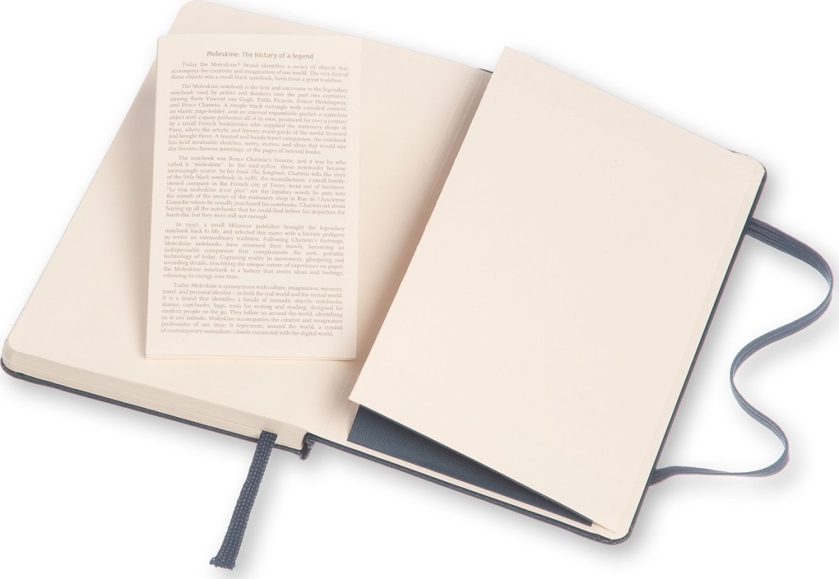 Notebook Moleskine Classic Linjerat Blå