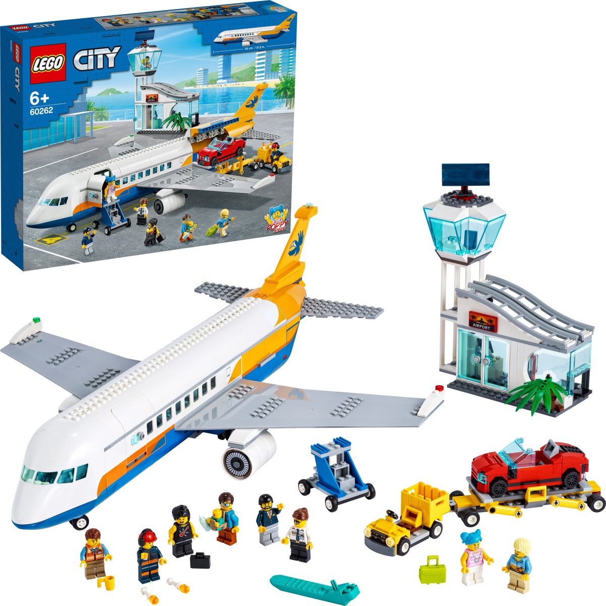 LEGO City Airport 60262 Passagerfly, 6+
