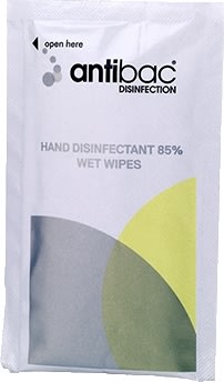 Antibac handdesinfektion 85% | Wipes | 250 st.