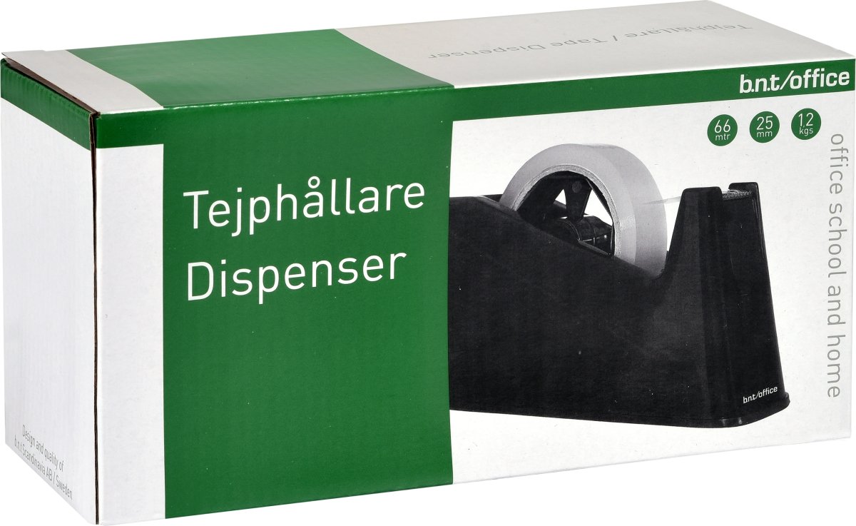 Tejphållare till 66 m tejp, tung bordsmodell