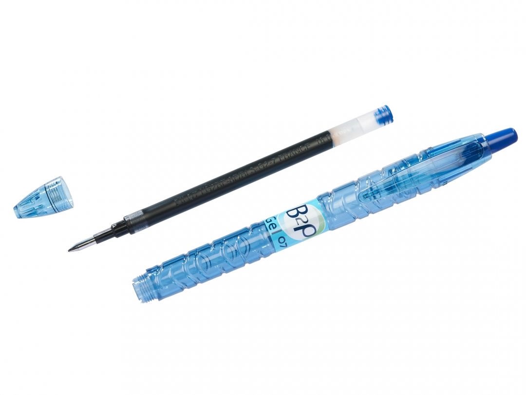 Pilot Begreen Bottle2Pen, gelpenna, 0,7 mm, svar