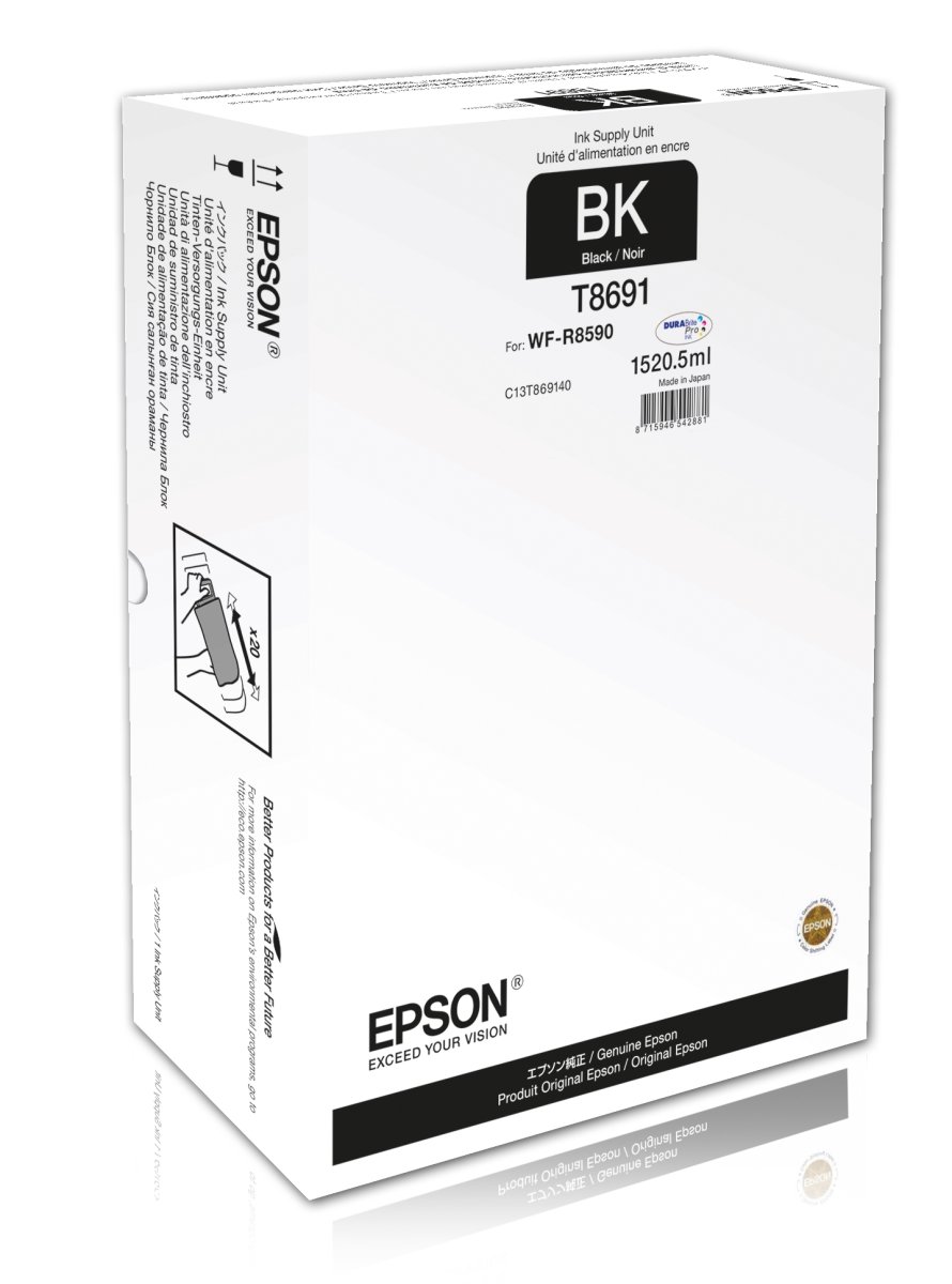 Bläckpatron Epson T8691 XXL Svart