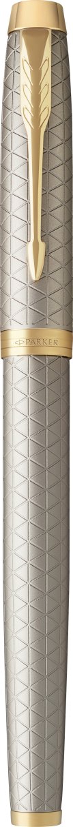 Parker IM Premium Warm Silver GT Reservoarpenna | 