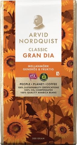 Arvid Nordquist Classic Gran Dia kaffe | 500 g