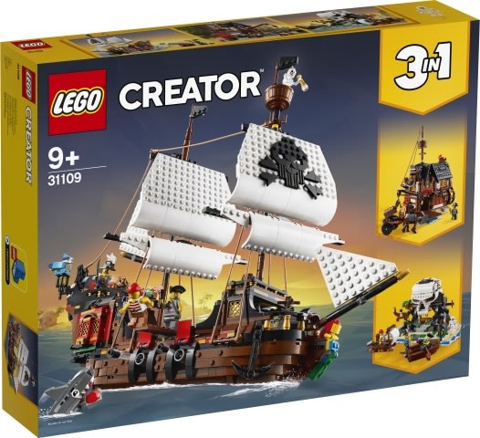 LEGO® Creator 31109 Piratskepp, 9+