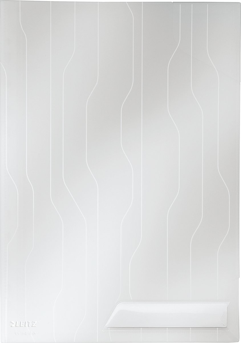 Leitz CombiFile mapp, hård baksida, vit (3 st)
