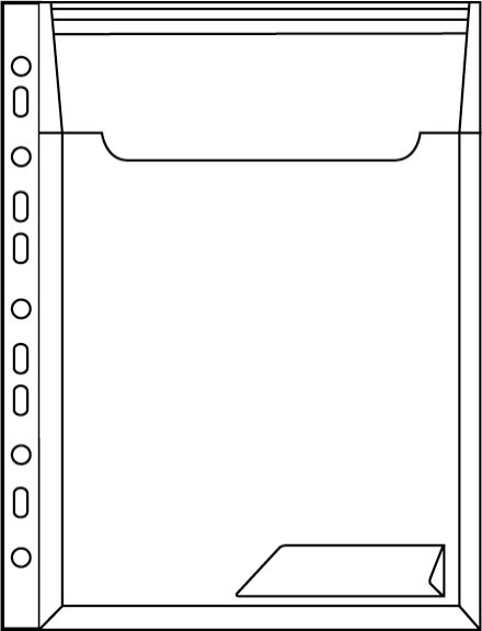 Leitz CombiFile expanderbar mapp, glasklar (3 st)